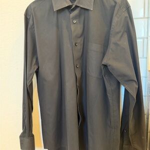 Pierre Cardin black Dress Shirt